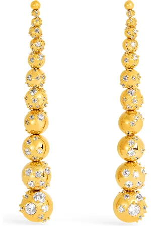 ZIMMERMANN Plated Zircon Nova Long Earrings