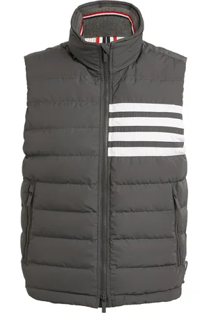 Thom Browne 4-Bar Stripe Down-Filled Gilet