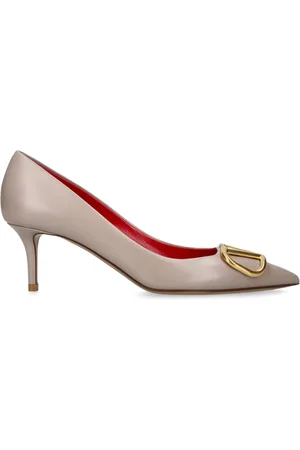 VALENTINO GARAVANI Leather VLogo Pumps 60
