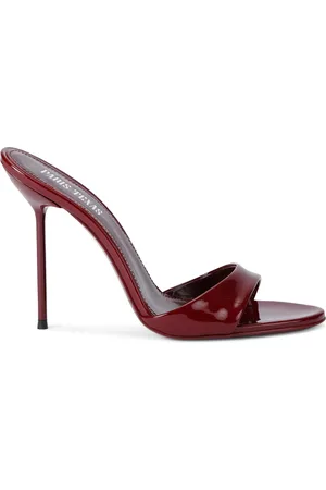 PARIS TEXAS Patent Leather Lidia Mules 105