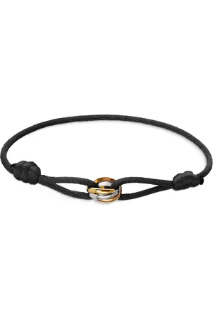 Cartier White, Yellow and Rose Gold Trinity Bracelet