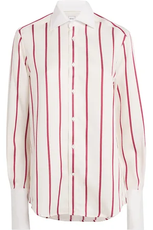 With Nothing Underneath Exaggerated Cuff The Boyfriend Shirt