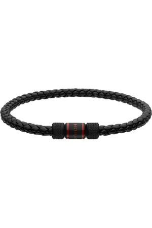 Chopard Leather and Brass Classic Racing Bracelet