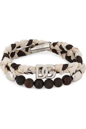 Dolce & Gabbana Braided Beaded Bracelet