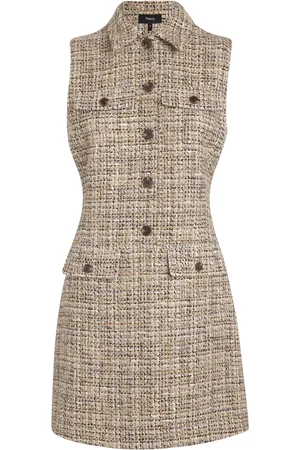 THEORY Tweed Mini Dress