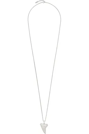 Saint Laurent Shark Tooth Pendant Necklace