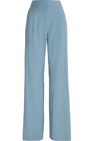 VERONICA BEARD Wool-Blend Robinne Wide-Leg Trousers