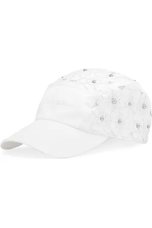 Dolce & Gabbana Cotton Embellished Floral Baseball Cap