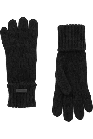 Saint Laurent Cashmere Folded Gloves