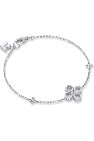 Boodles Gold and Diamond Be Charm Bracelet