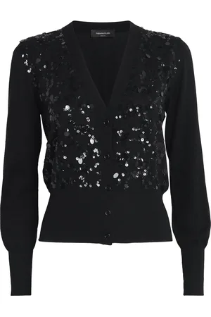 Fabiana Filippi Merino-Blend Sequinned Cardigan
