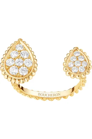 Boucheron Yellow and Diamond Serpent Bohème Motif Ring