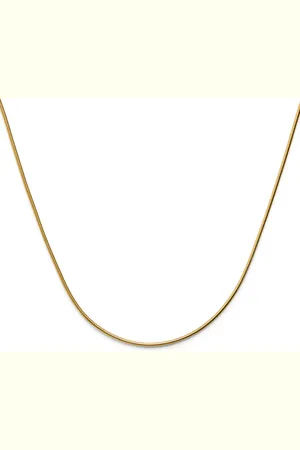 Azlee Yellow Cascade Chain Necklace