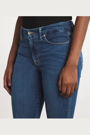 GOOD AMERICAN Good Legs Mid-Rise Skinny Jeans