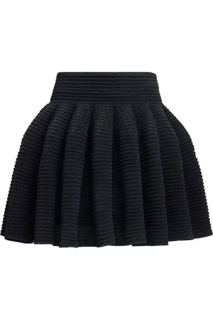 Alaïa Knitted Crinoline Mini Skirt