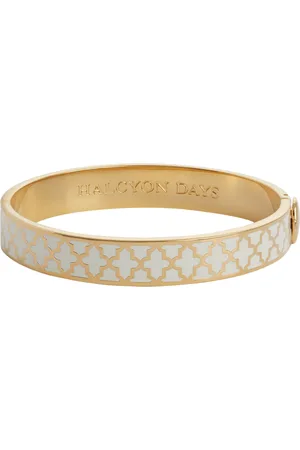 Halcyon Days Gold-Plated Agama Bangle