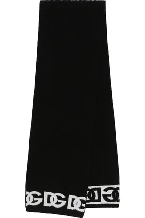 Dolce & Gabbana Wool Logo Scarf