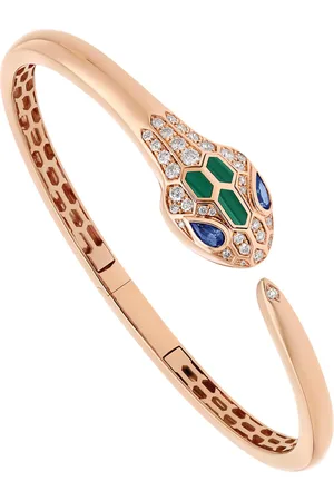 Bvlgari And Precious Stone Serpenti Bangle