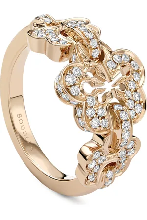 Boodles And Diamond Blossom Triple-Motif Ring
