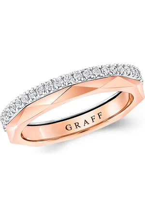 GRAFF Rose Gold and Diamond Laurence Signature Ring