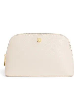 HARRODS Small Pebbled Leather Cosmetics Bag