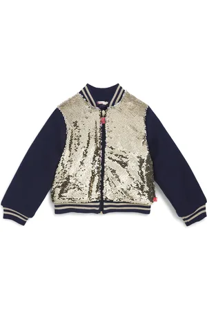 Billieblush Sequin-Embellished Bomber Jacket