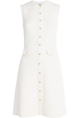 Sandro Rib-Knit Mini Dress