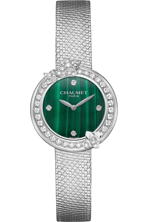 CHAUMET Stainless Steel and Diamond Hortensia Watch