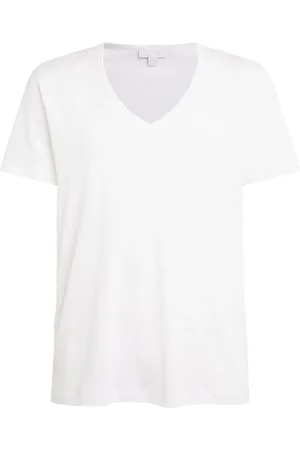 Sunspel Sea Island Cotton V-Neck T-Shirt