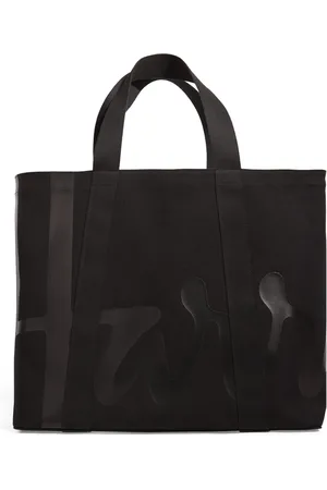 HARRODS Large Cotton Logo Tote Bag