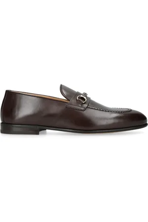 Brunello Cucinelli Leather Buckle Loafers