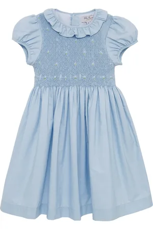 FrenchTrotters Willow Rose Smocked Dress