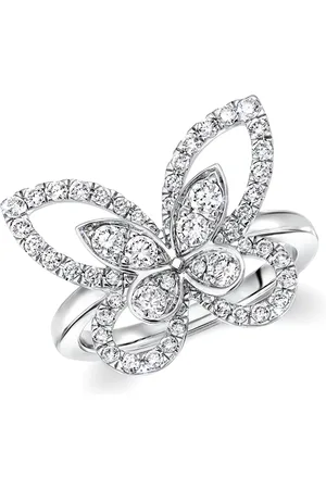 GRAFF Gold and Diamond Butterfly Ring