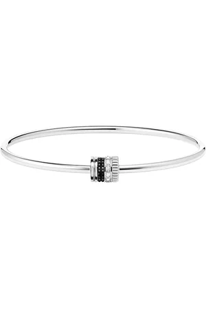 Boucheron White Gold and Diamond Quatre Bangle