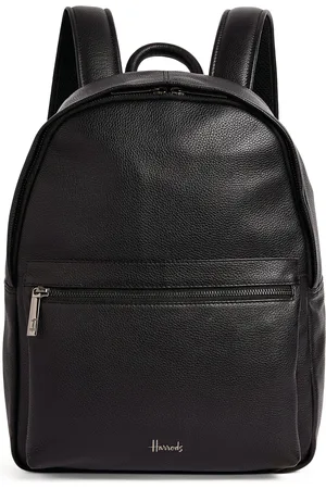 HARRODS Leather Wembley Backpack