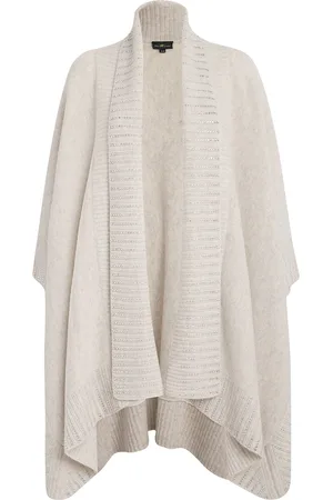 William Sharp Cashmere Crystal-Embellished Cape