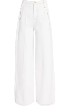Sandro High-Waist Wide-Leg Jeans