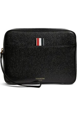 Thom Browne Grained Leather Dopp Kit