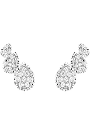 Boucheron Gold and Diamond Serpent Bohème Three Motifs Earrings