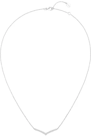 CHAUMET White Gold and Diamond Joséphine Aigrette Pendant Necklace