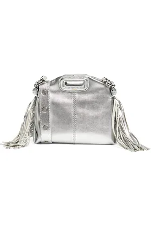 Maje Mini Leather Miss M Shoulder Bag