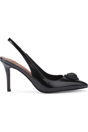 Kurt Geiger Patent Belgravia Slingback Pumps