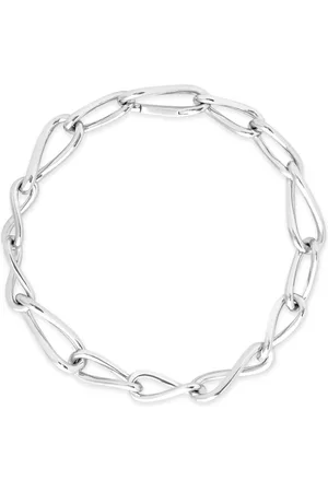 Astrid & Miyu Rhodium-Plated Infinite Chain Bracelet