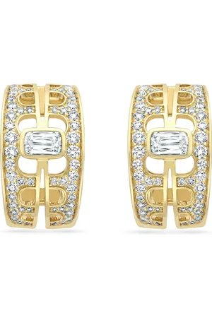 Boodles Yellow and Diamond National Gallery Perspective Earrings