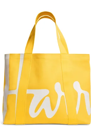 HARRODS Medium Cotton Logo Tote Bag