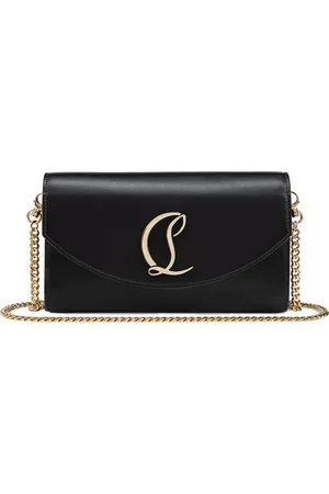Christian Louboutin Loubi54 Leather Chain Wallet