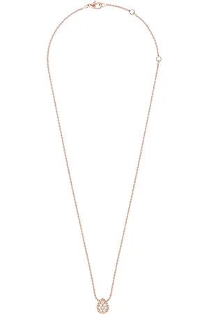 Boucheron Extra Small Rose Gold and Diamond Serpent Bohème Necklace