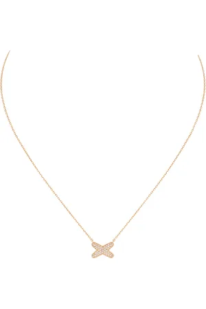 CHAUMET And Diamond Jeux de Liens Pendant Necklace