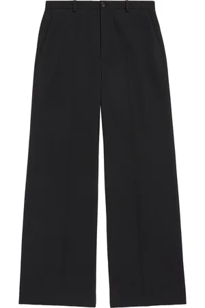 Balenciaga Wool Tailored Trousers