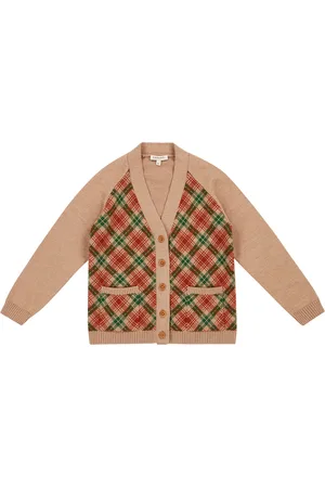 Caramel Merino Wool Bailey Cardigan
